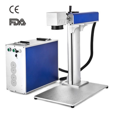 qualité  JPT MOPA M7 20W Rotary Slit 1064nm Fiber Laser Marking Machine Air Cooled Portable Laser Marker Engraving Maachine usine
