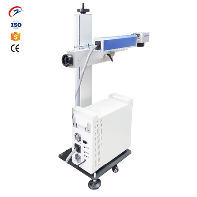 Laser Marking Portable Mini Fiber Laser Marking Machine Flying Type Laser Printer For Sale